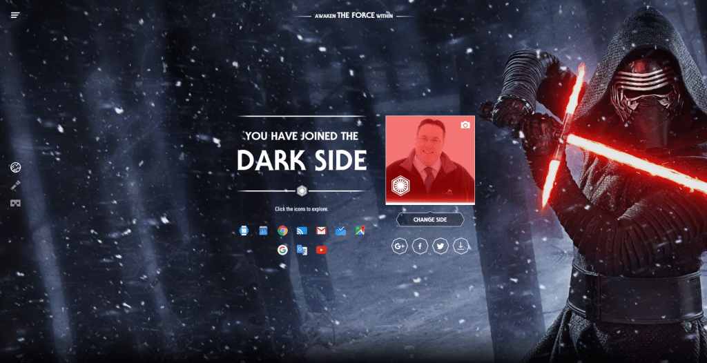 You Have Joined The Dark Side