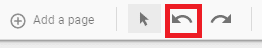 undo - format your Google Data Studio reports